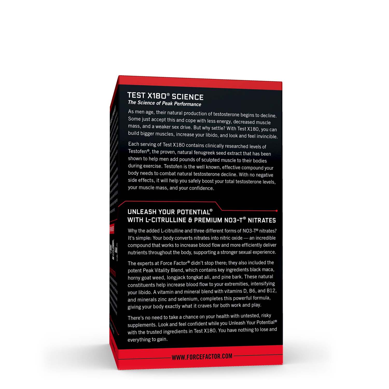 464176 Force Factor® Shop GNC now for Force Factor TEST X180 V2 a